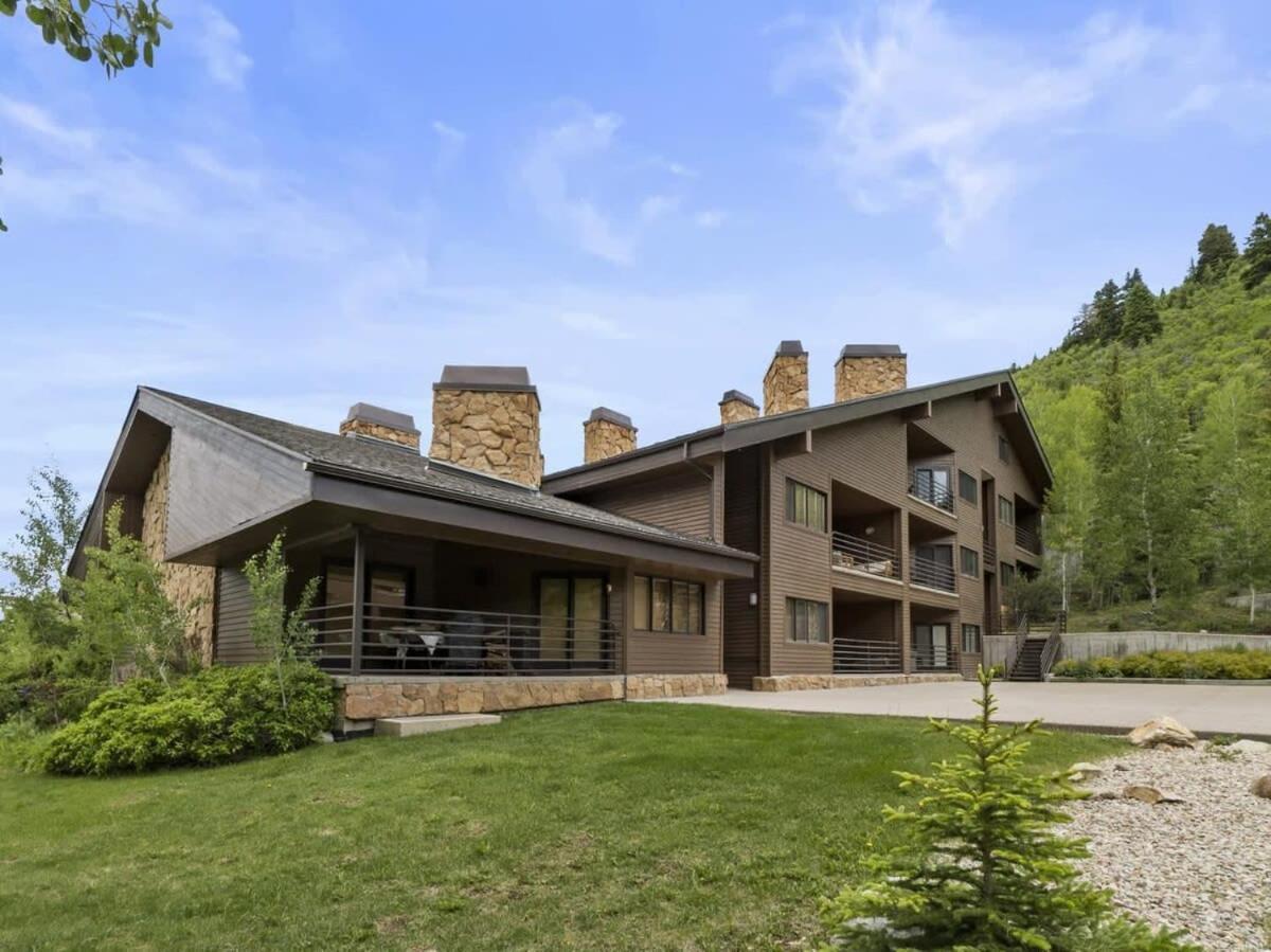 Gorgeous 1Br Steps From Lifts With Private Hot Tub Villa Park City Buitenkant foto